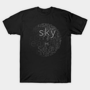 Sky Earth Sea (5) T-Shirt